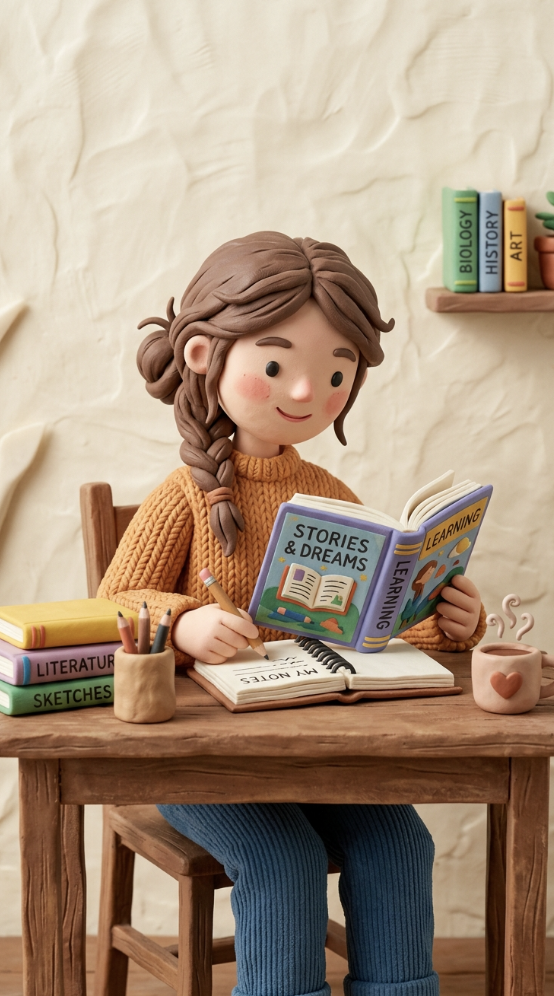 Karakter animasi edukasi