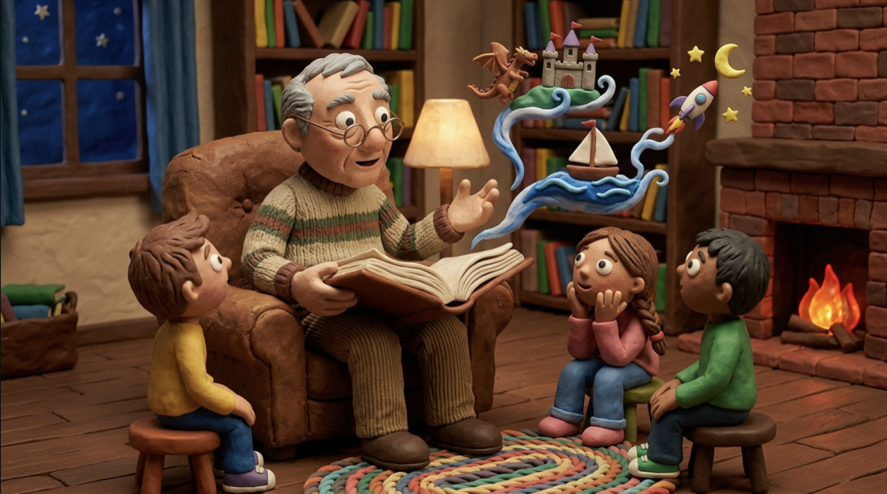 Animasi storytelling hangat untuk cerita brand dan narasi inspiratif